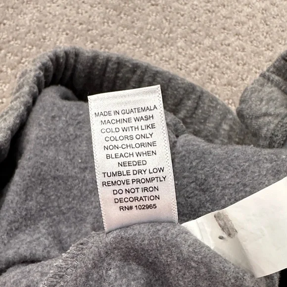 Women’s League Collegiate Wear Boston College Sweatpants, Heather Gray, Small - Picture 4 of 9